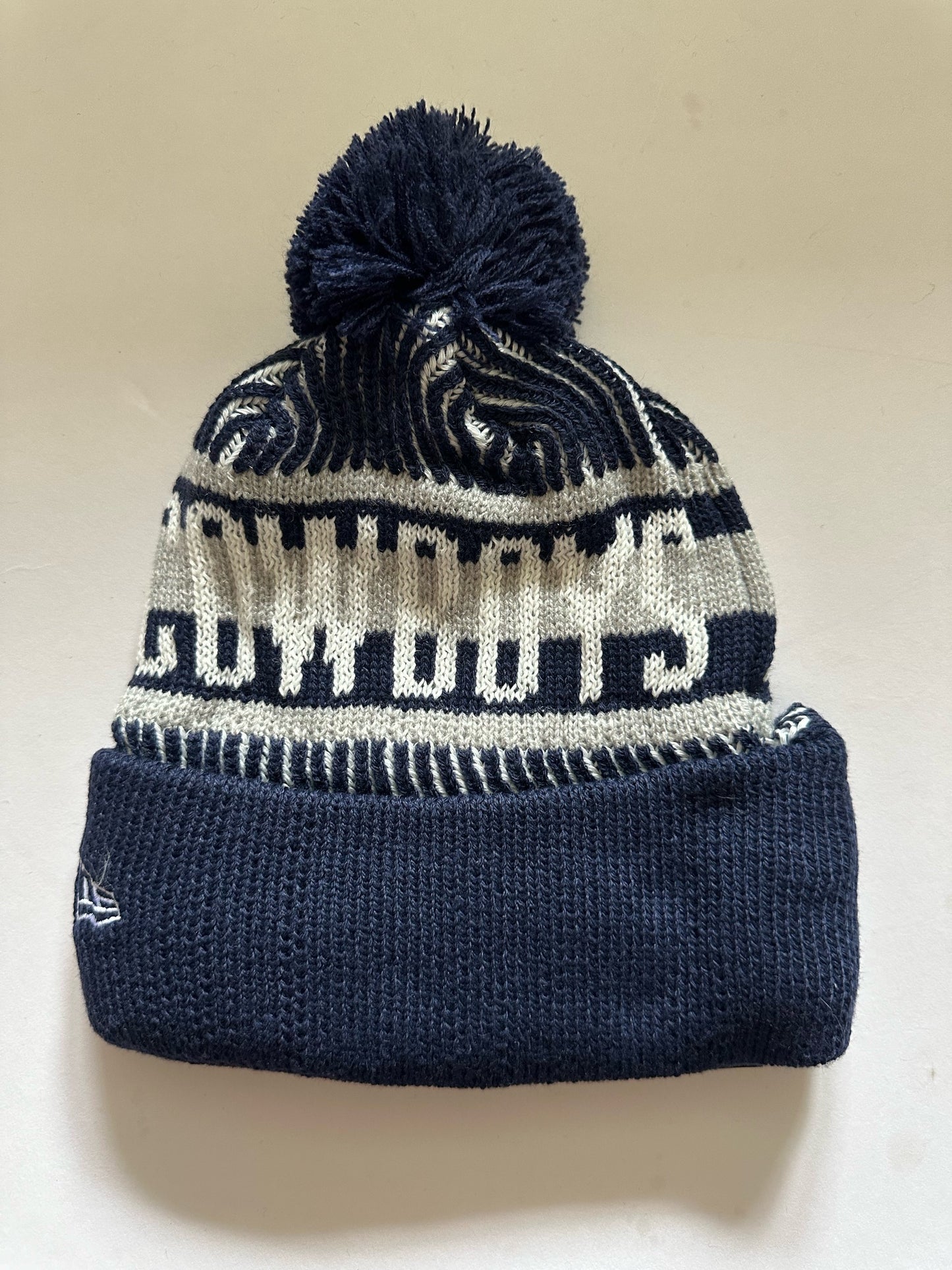 Dallas Cowboys NFL Bobble Beanie Multi Colour With Tags on