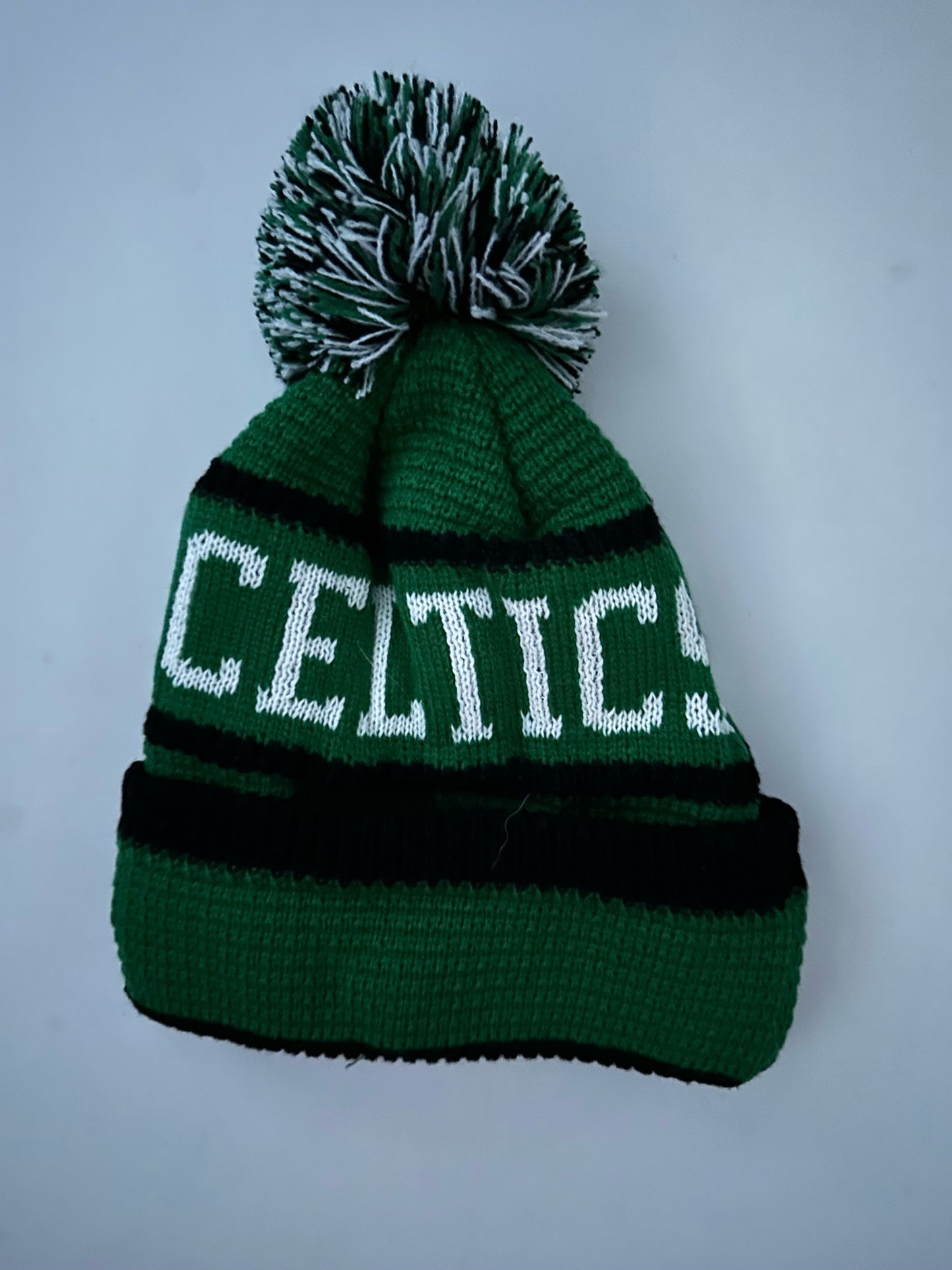 Boston Celtics NBA Bobble Beanie Multi Colour With Tags on