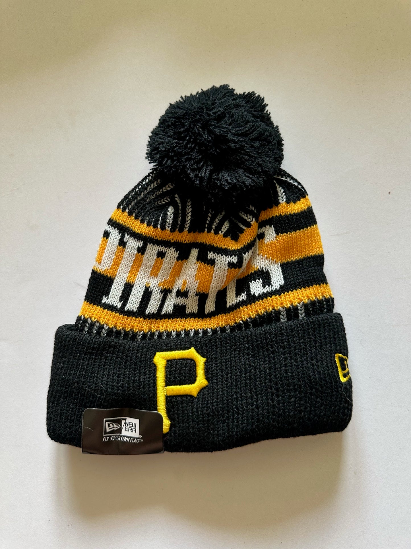 Pittsburgh Pirates MLB Bobble Beanie Multi Colour With Tags on