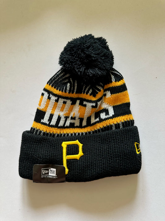 Pittsburgh Pirates MLB Bobble Beanie Multi Colour With Tags on