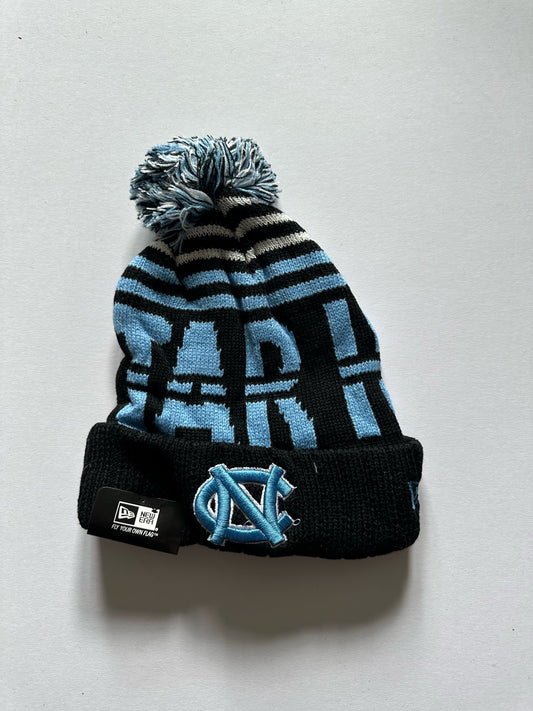 North Carolina Tar Heels UNC NCAA Bobble Beanie Multi Colour Tags on