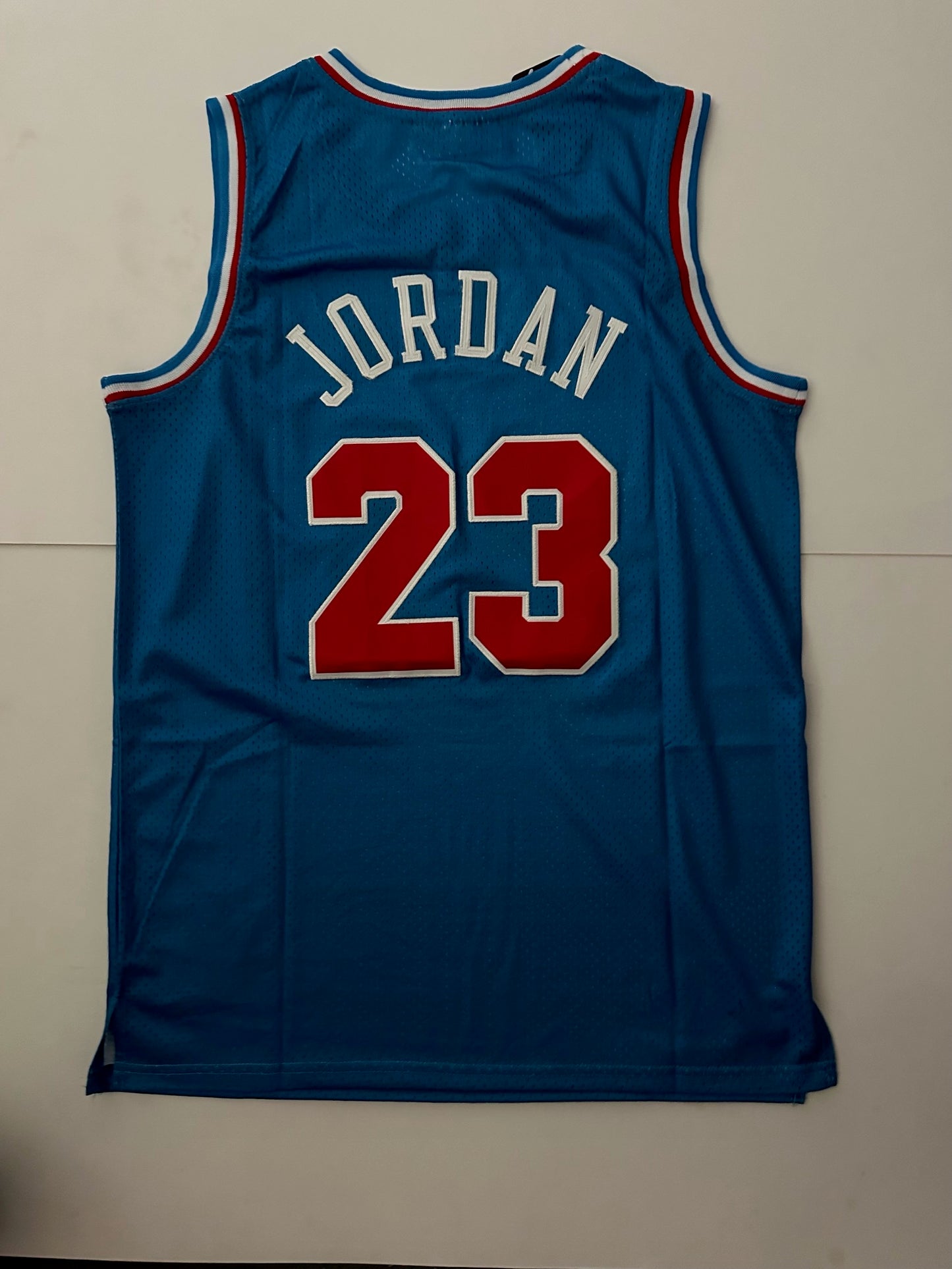 NBA All Star Hardwood Classics Jordan Basketball Vest Large 23 Blue