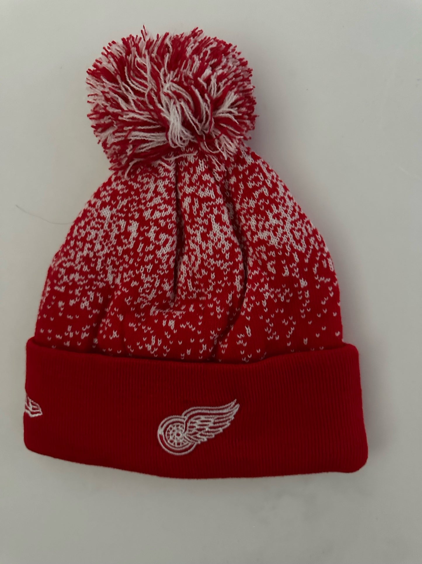 Detroit Red Wings NHL Bobble Beanie Multi Colour With Tags on