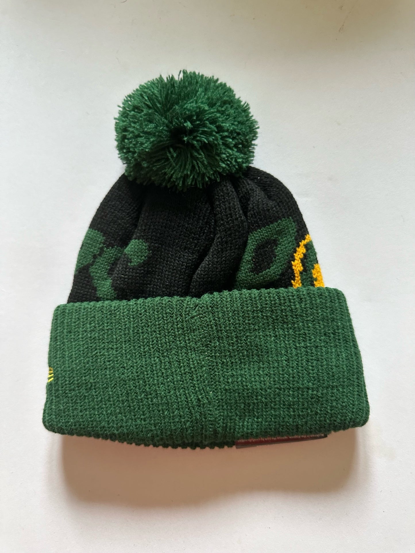 Green Bay Packers NFL Bobble Beanie Multi Colour With Tags on