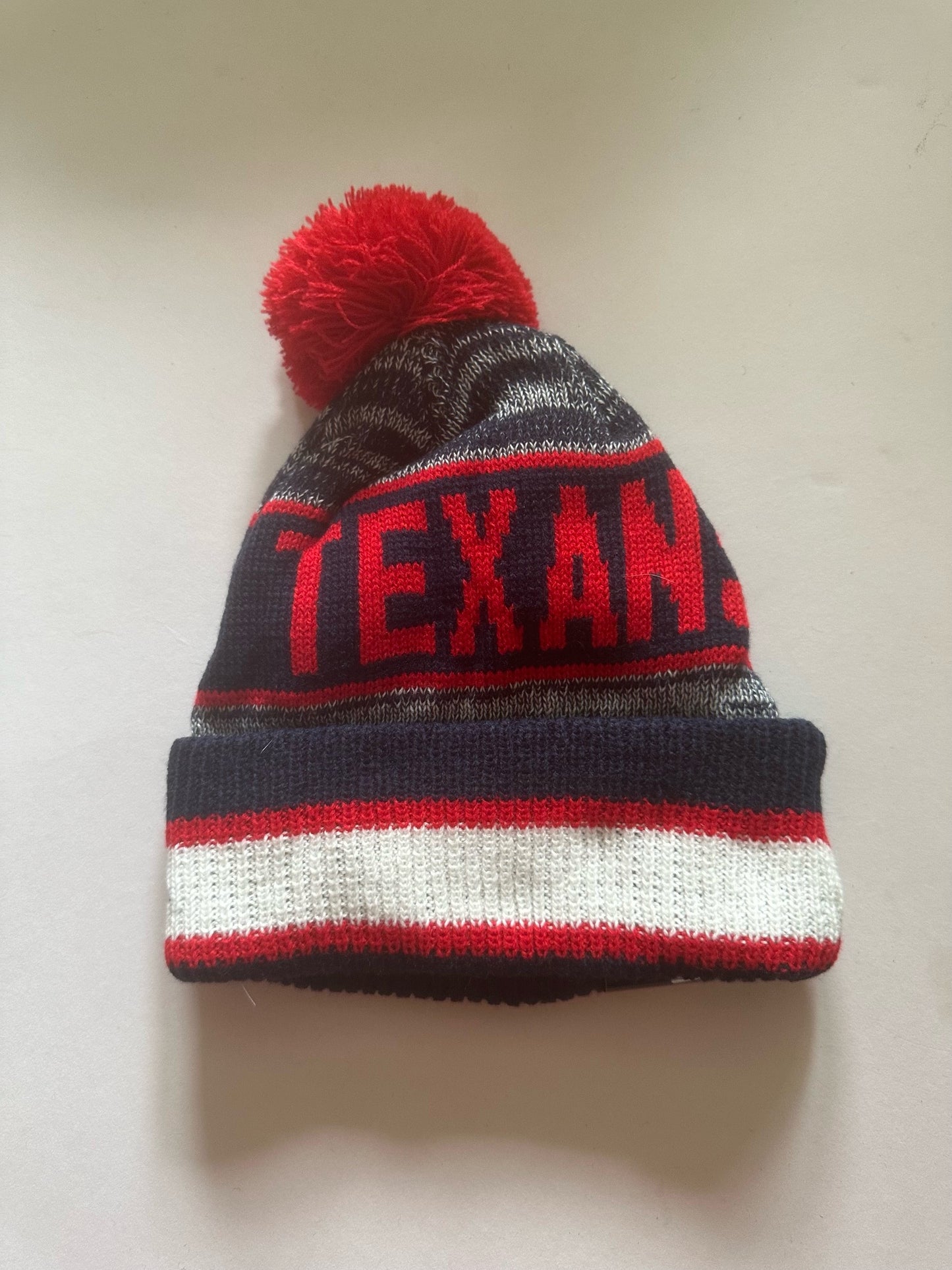 Houston Texans NFL Bobble Beanie Multi Colour With Tags on