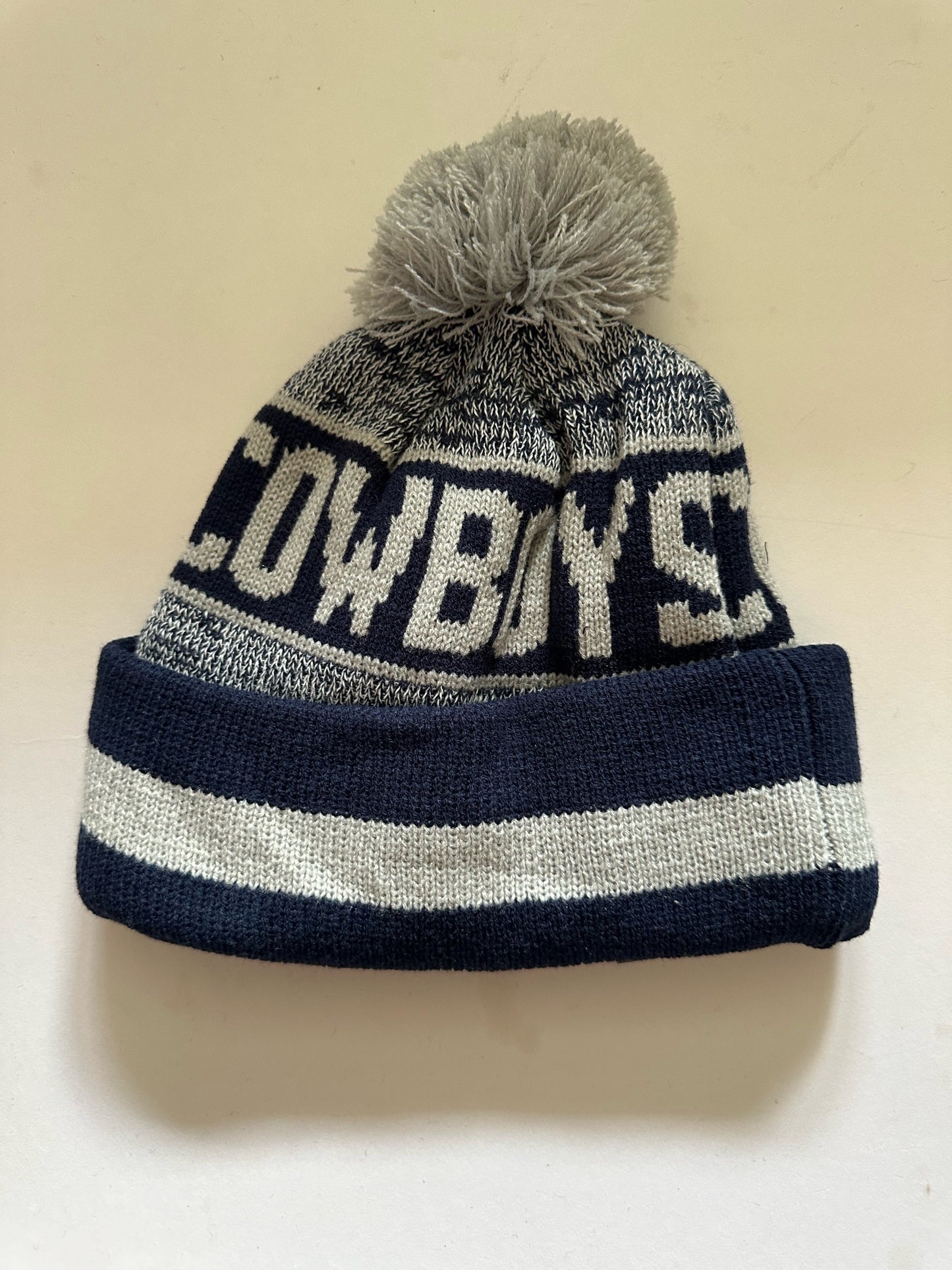 Dallas Cowboys NFL Bobble Beanie Multi Colour With Tags on