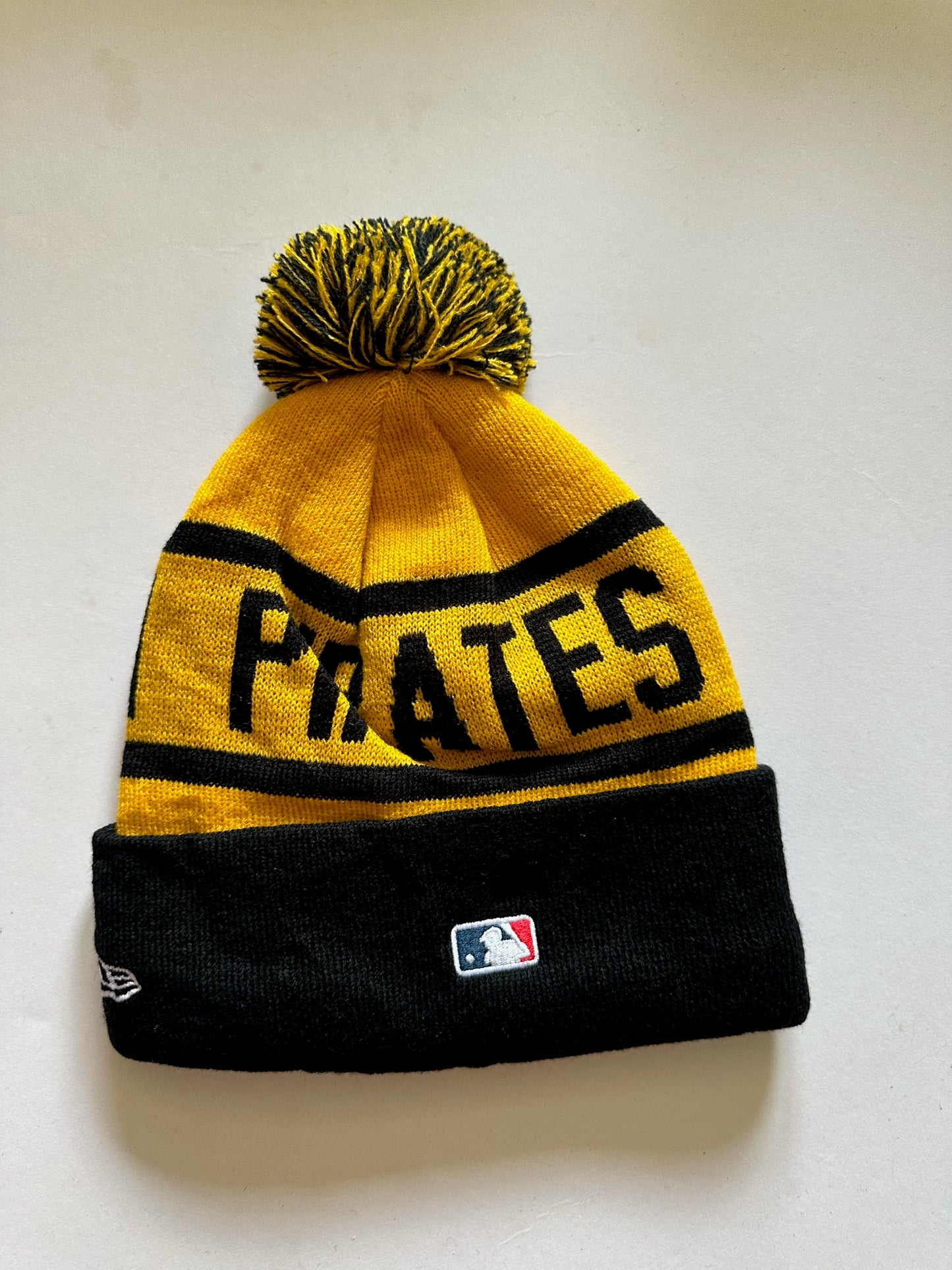Pittsburgh Pirates MLB Bobble Beanie Multi Colour With Tags on