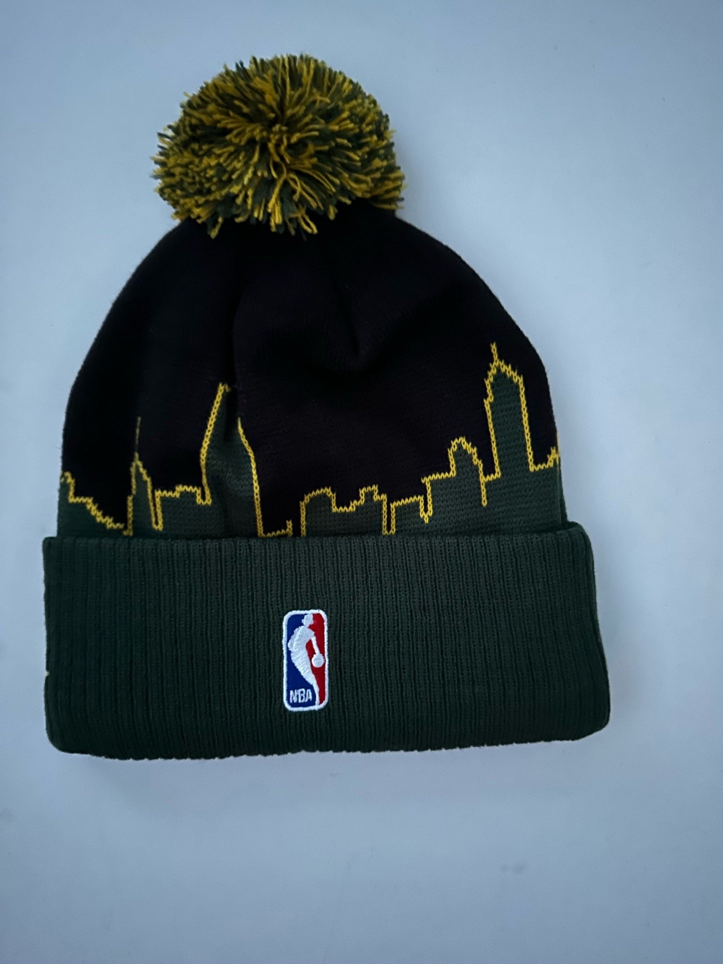 Boston Celtics NBA Bobble Beanie Multi Colour With Tags on