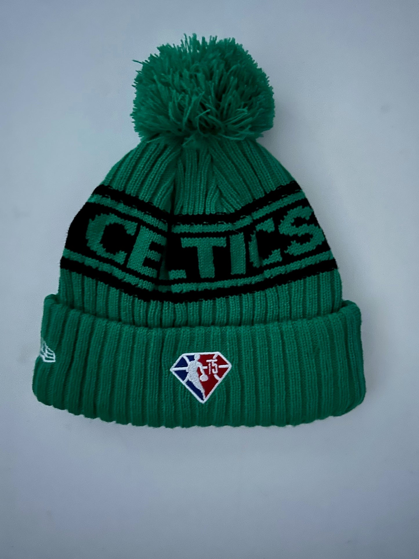 Boston Celtics NBA Bobble Beanie Multi Colour With Tags on