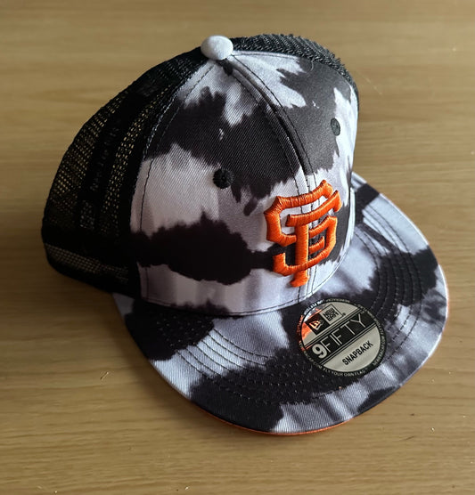 San Francisco Giants MLB SnapBack Camo Baseball Cap Multicolour New With Sticker