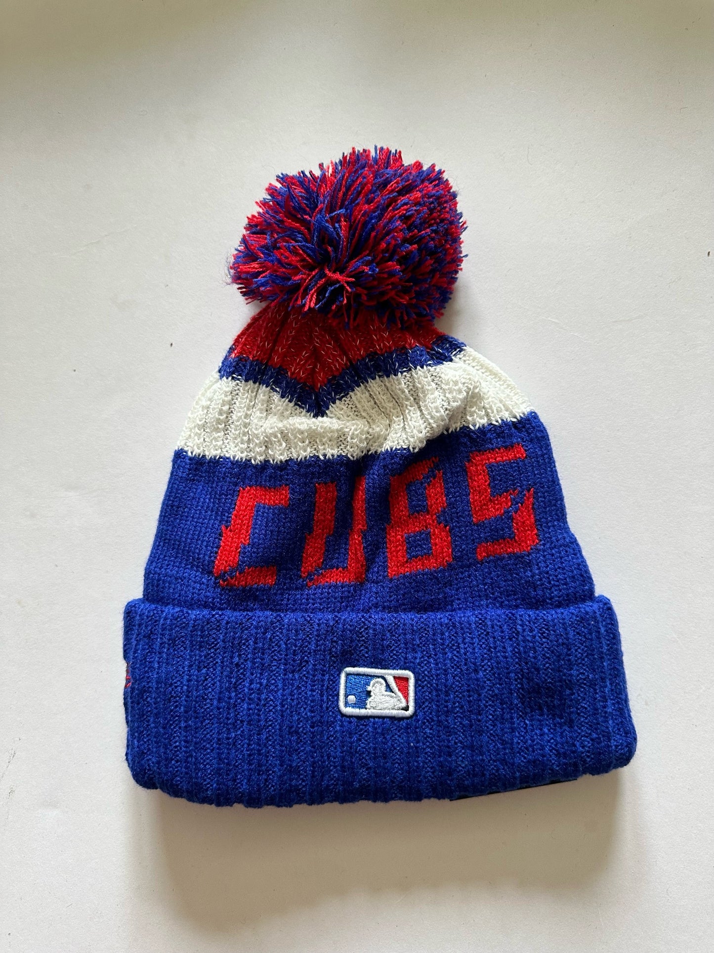 Chicago Cubs MLB Bobble Beanie Multi Colour With Tags on