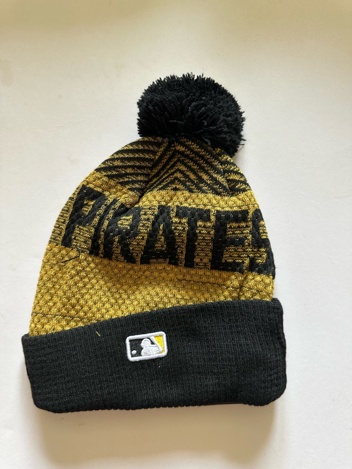 Pittsburgh Pirates MLB Bobble Beanie Multi Colour With Tags on