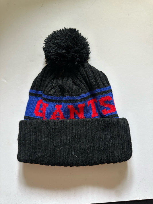 New York Giants NFL Bobble Beanie Multi Colour With Tags on