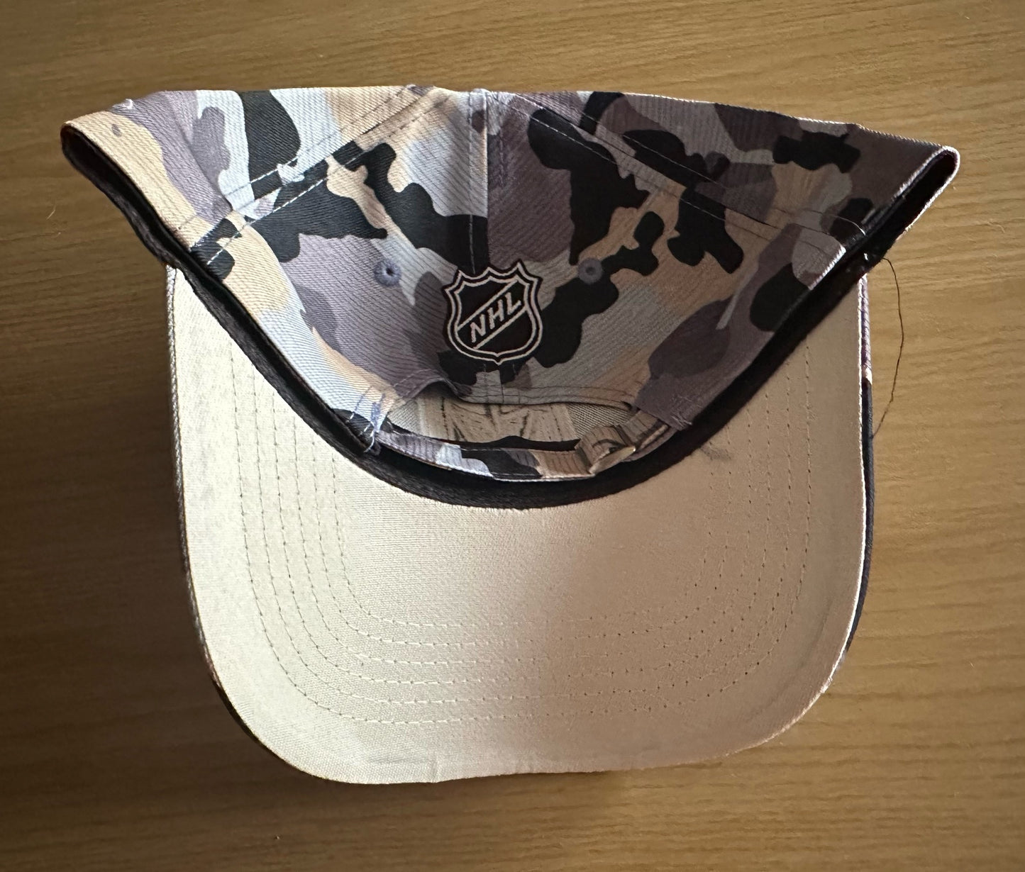 Vegas Golden Knights NHL Camo Baseball Cap Multicolour New With Sticker