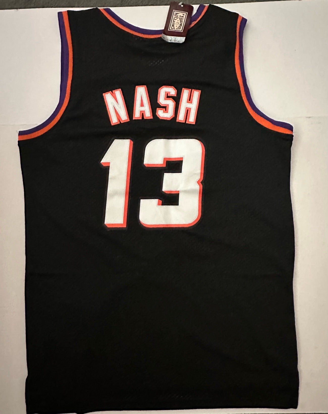 Phoenix Suns NBA Hardwood Classics Basketball Vest Large Nash 13 Black