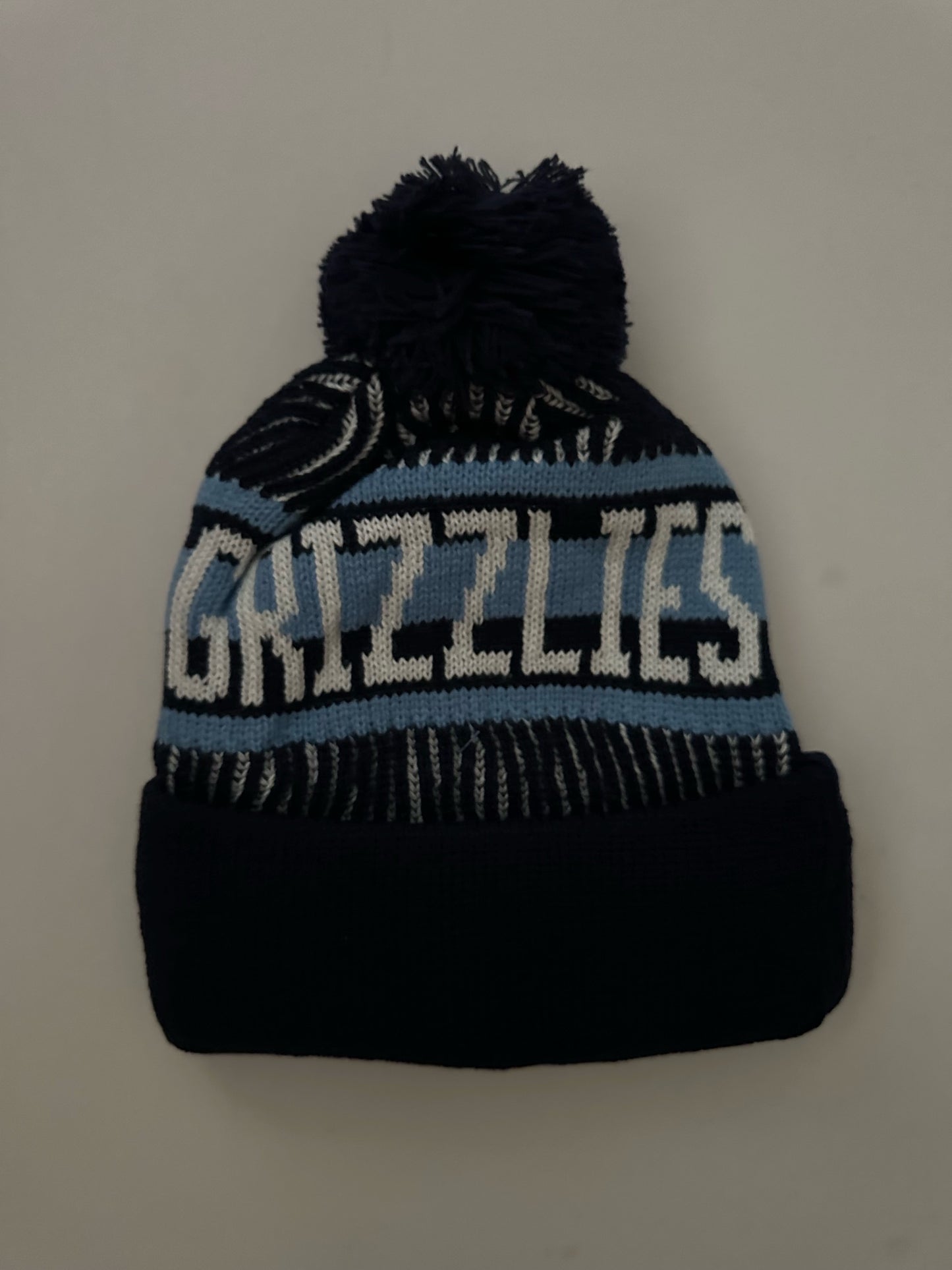 Memphis Grizzlies NBA Bobble Beanie Multi Colour With Tags on