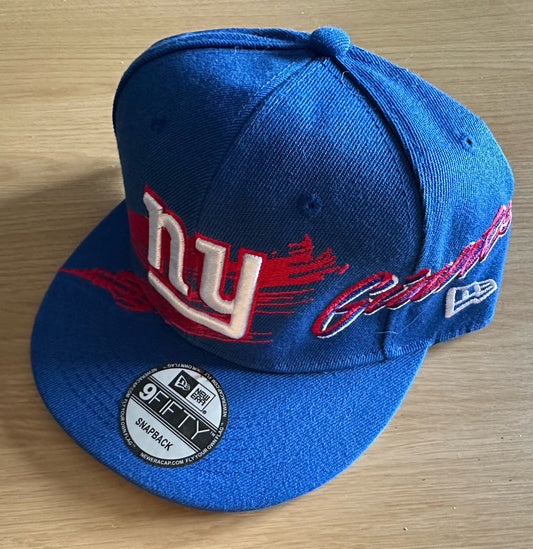New York Giants NFL SnapBack Baseball Cap Multicolour New With Sticker
