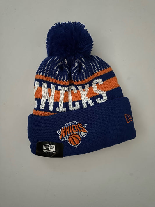 New York Knicks NBA Bobble Beanie Multi Colour With Tags on