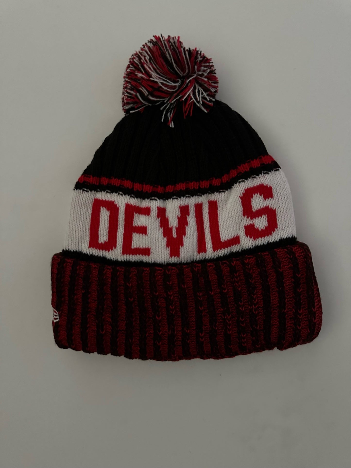 New Jersey Devils NHL Bobble Beanie Multi Colour With Tags on