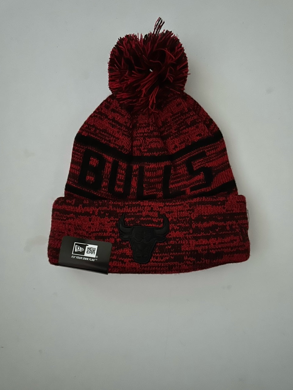 Chicago Bulls NBA Bobble Beanie Multi Colour With Tags on