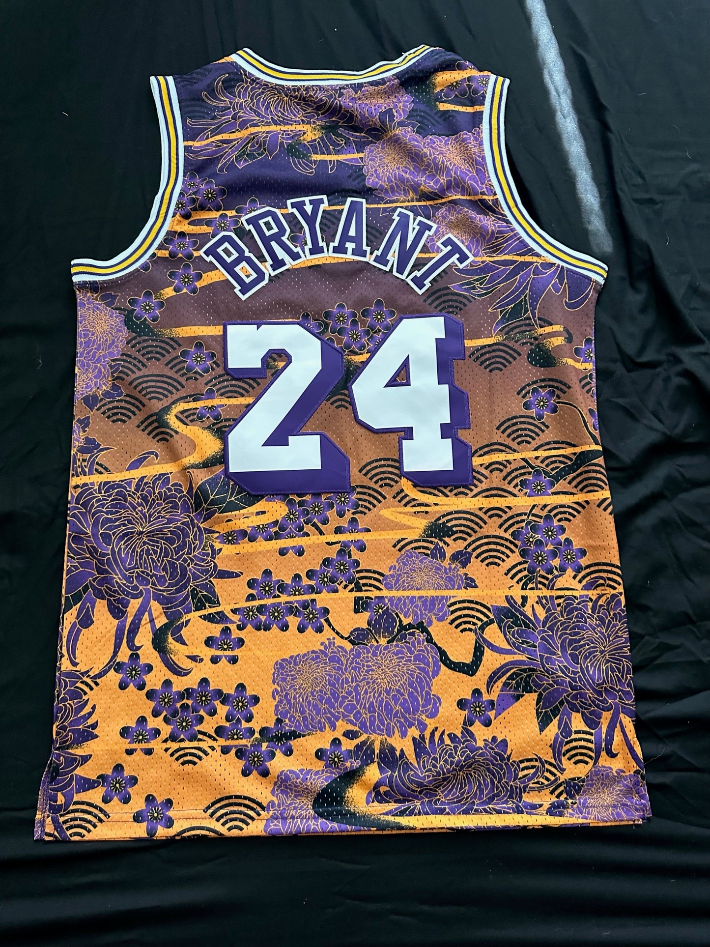 Retro Hardwood Classics Los Angeles Lakers Bryant Basketball Vest Large