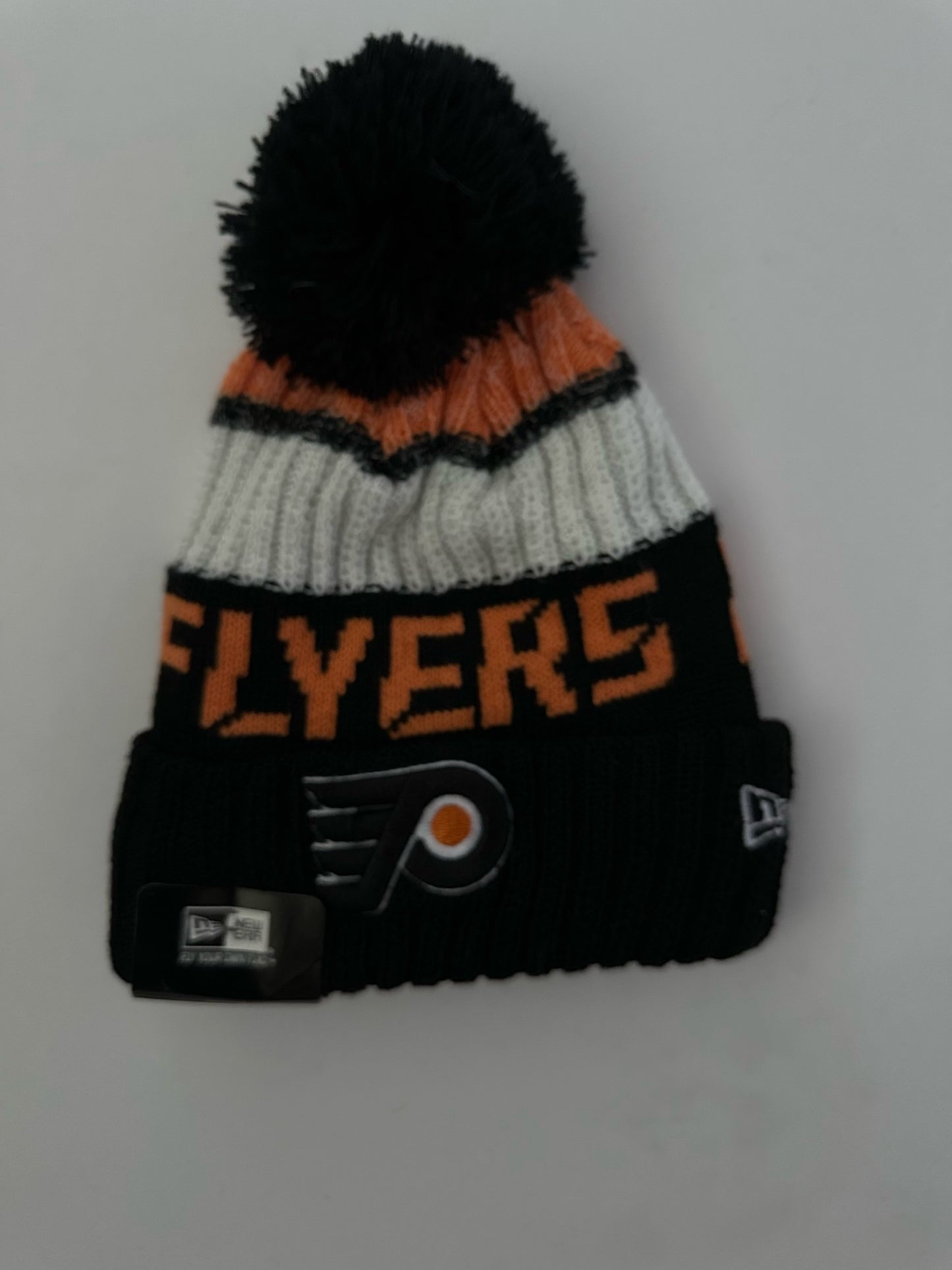 Philadelphia Flyers NHL Bobble Beanie Multi Colour With Tags on