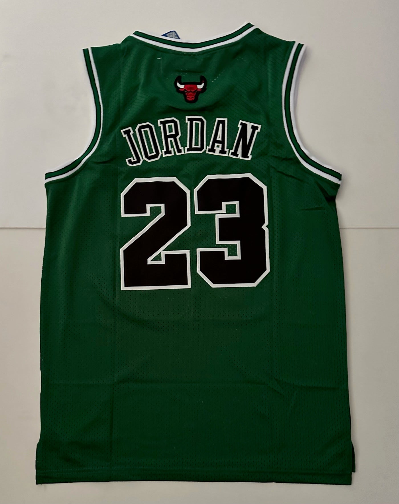 Chicago Bulls NBA Hardwood Classics Jordan Basketball Vest Large 23 Green
