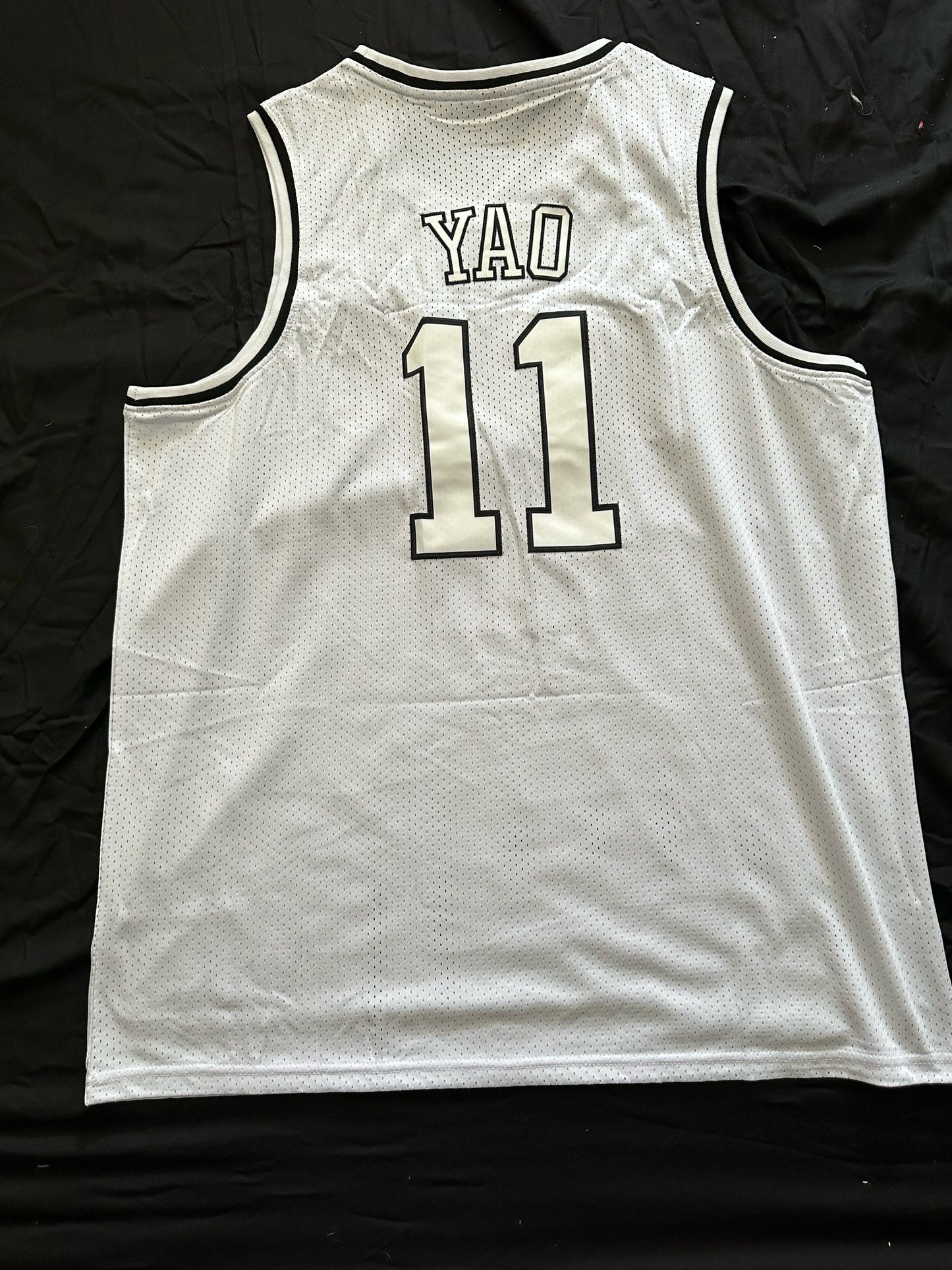 Retro Hardwood Classics Houston Rockets Yao Ming Basketball Vest Large