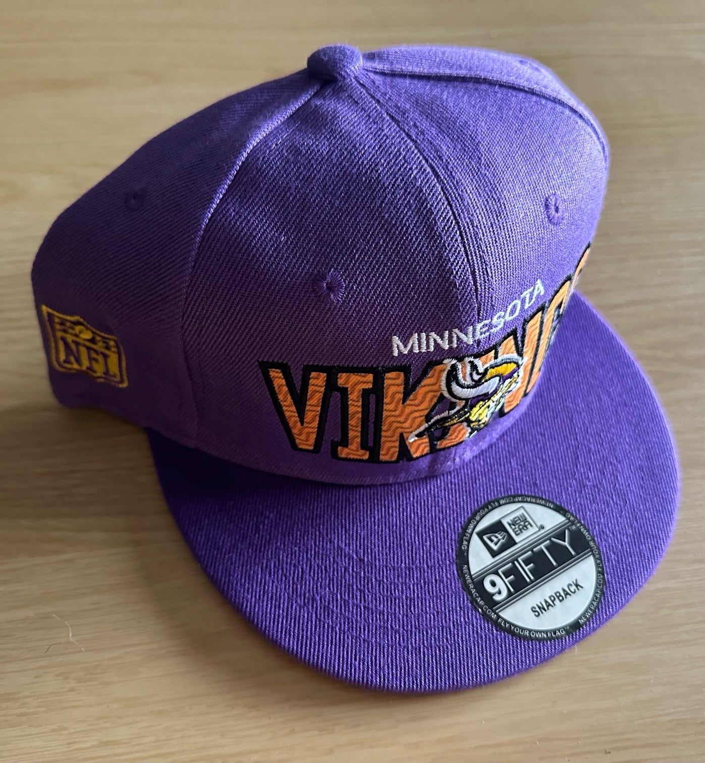 Minnesota Vikings NFL SnapBack Baseball Cap Multicolour New With Sticker
