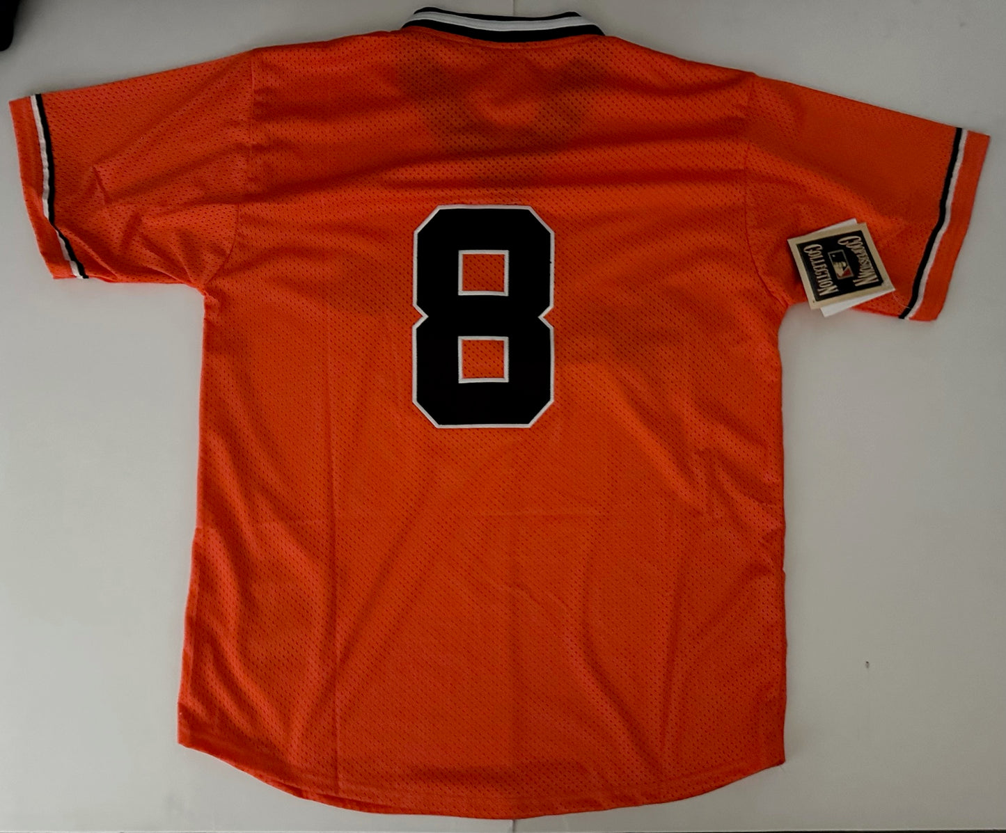 Baltimore Orioles MLB Baseball Shirt Large Ripkin 8 Orange