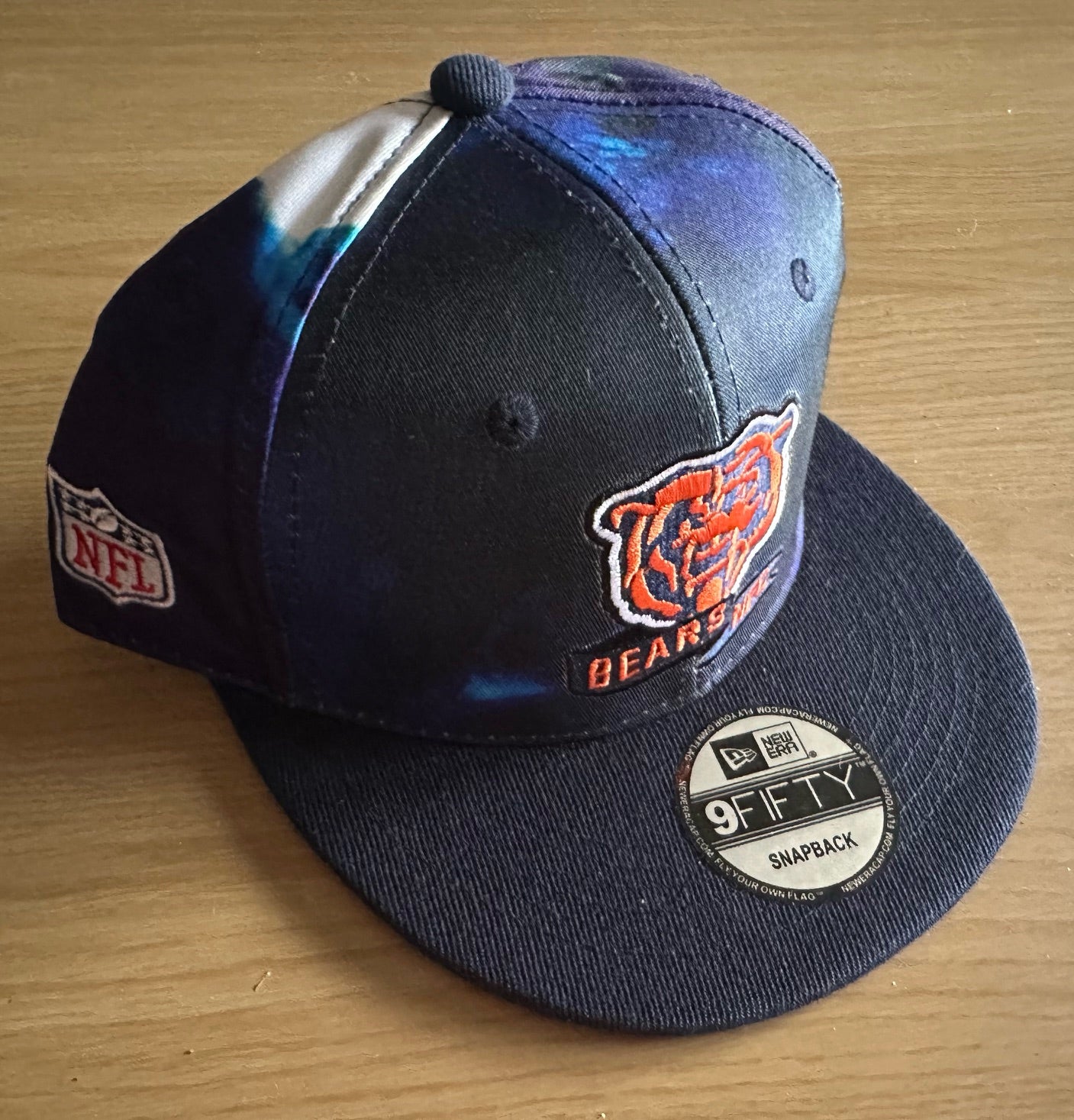 Chicago Bears NFL SnapBack Camo Baseball Cap Multicolour New With Sticker