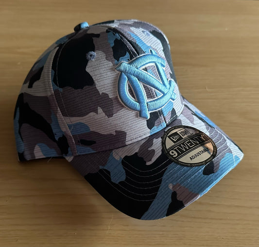 North Carolina Tar Heels NCAA Camo Baseball Cap Multicolour New With Sticker