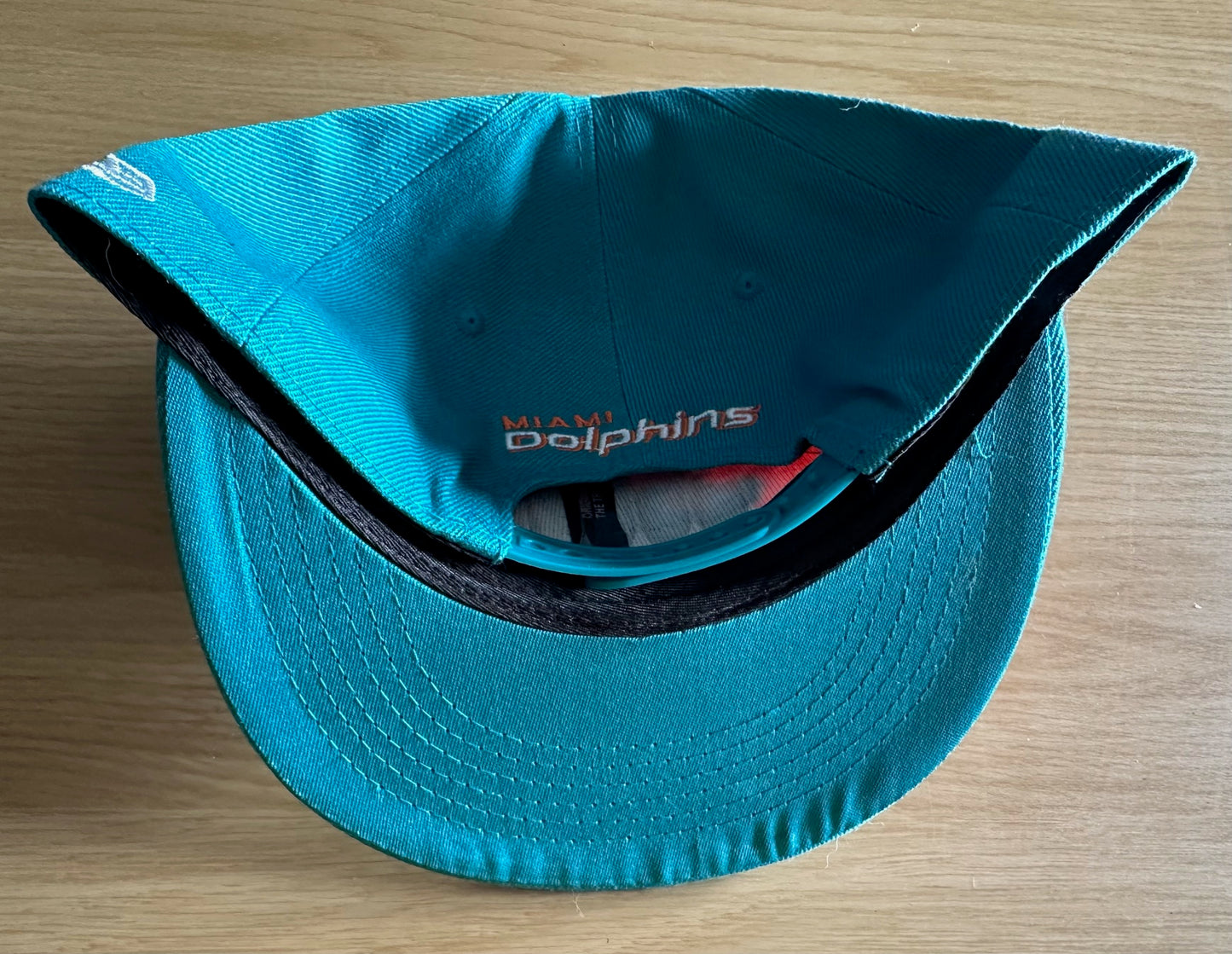 Miami Dolphins NFL 2 Tone SnapBack Baseball Cap Multicolour New With Sticker