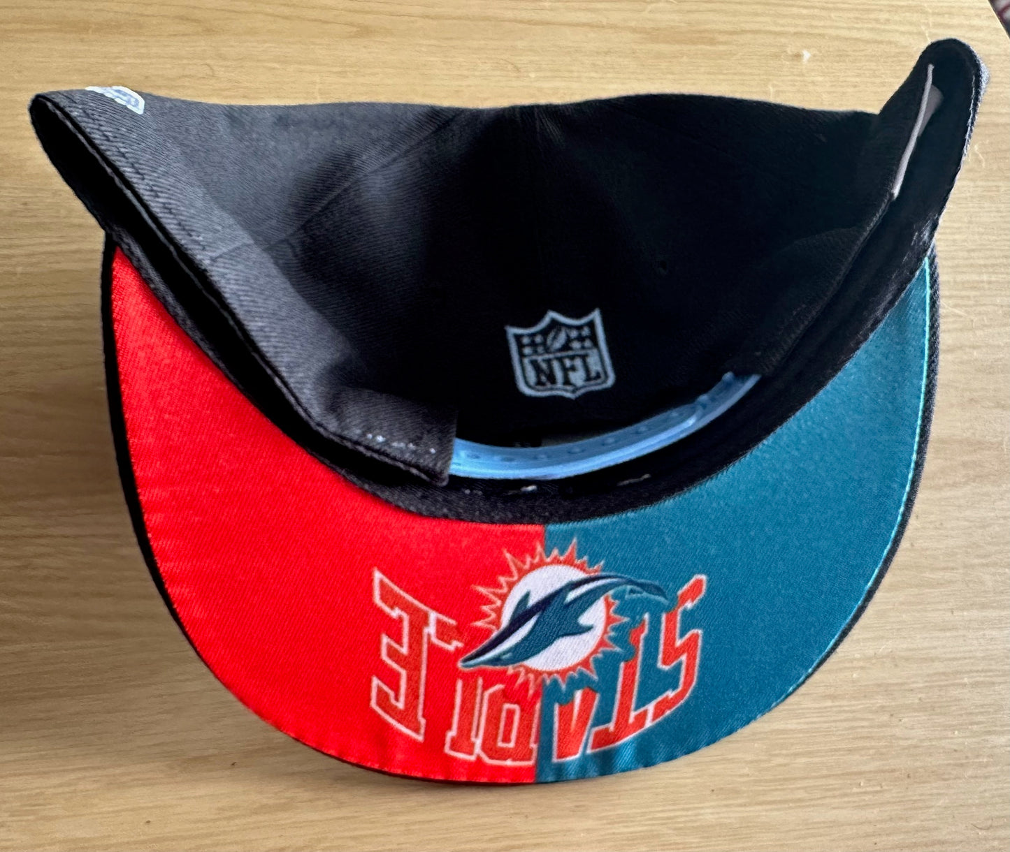 Miami Dolphins NFL SnapBack Baseball Cap Multicolour New With Sticker