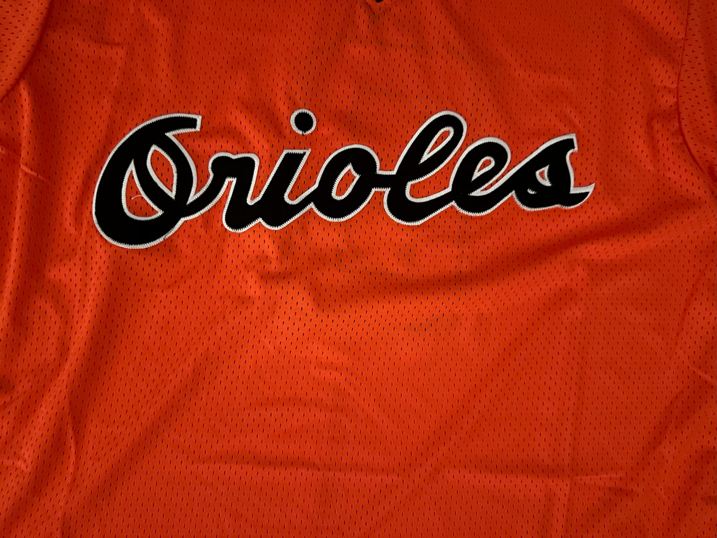 Baltimore Orioles MLB Baseball Shirt Large Ripkin 8 Orange