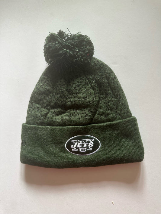 New York Jets NFL Bobble Beanie Multi Colour With Tags on
