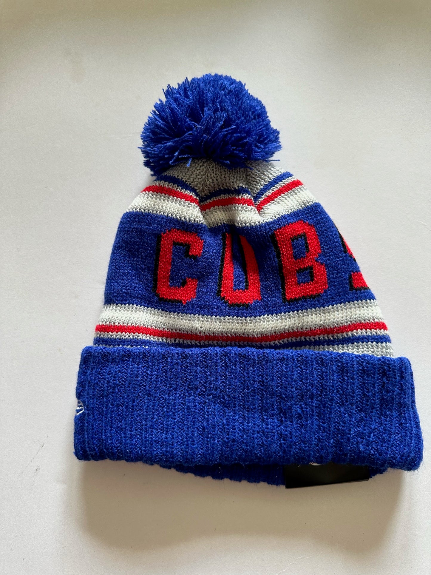 Chicago Cubs MLB Bobble Beanie Multi Colour With Tags on
