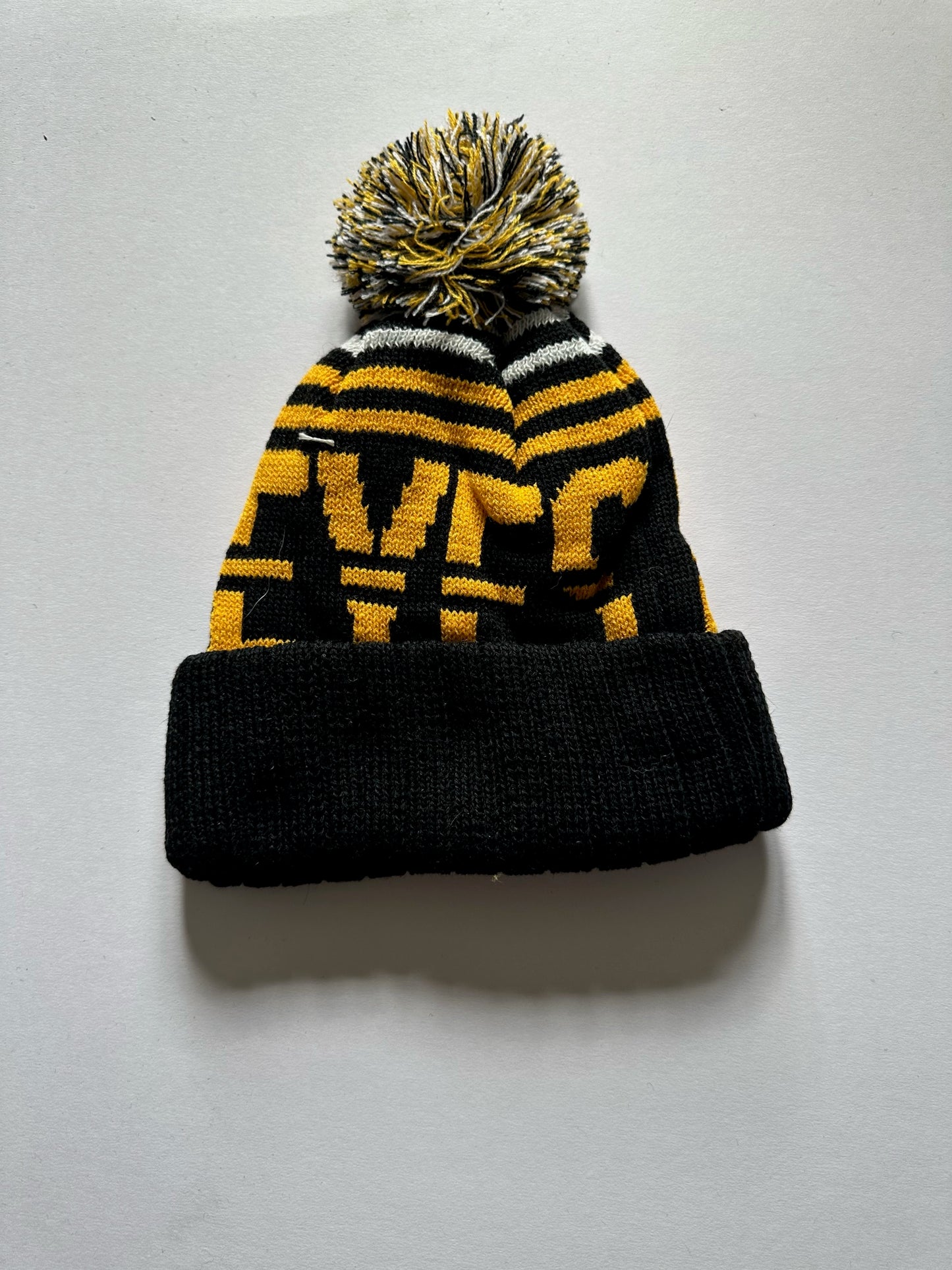 Iowa Hawkeyes NCAA Bobble Beanie Multi Colour Tags on
