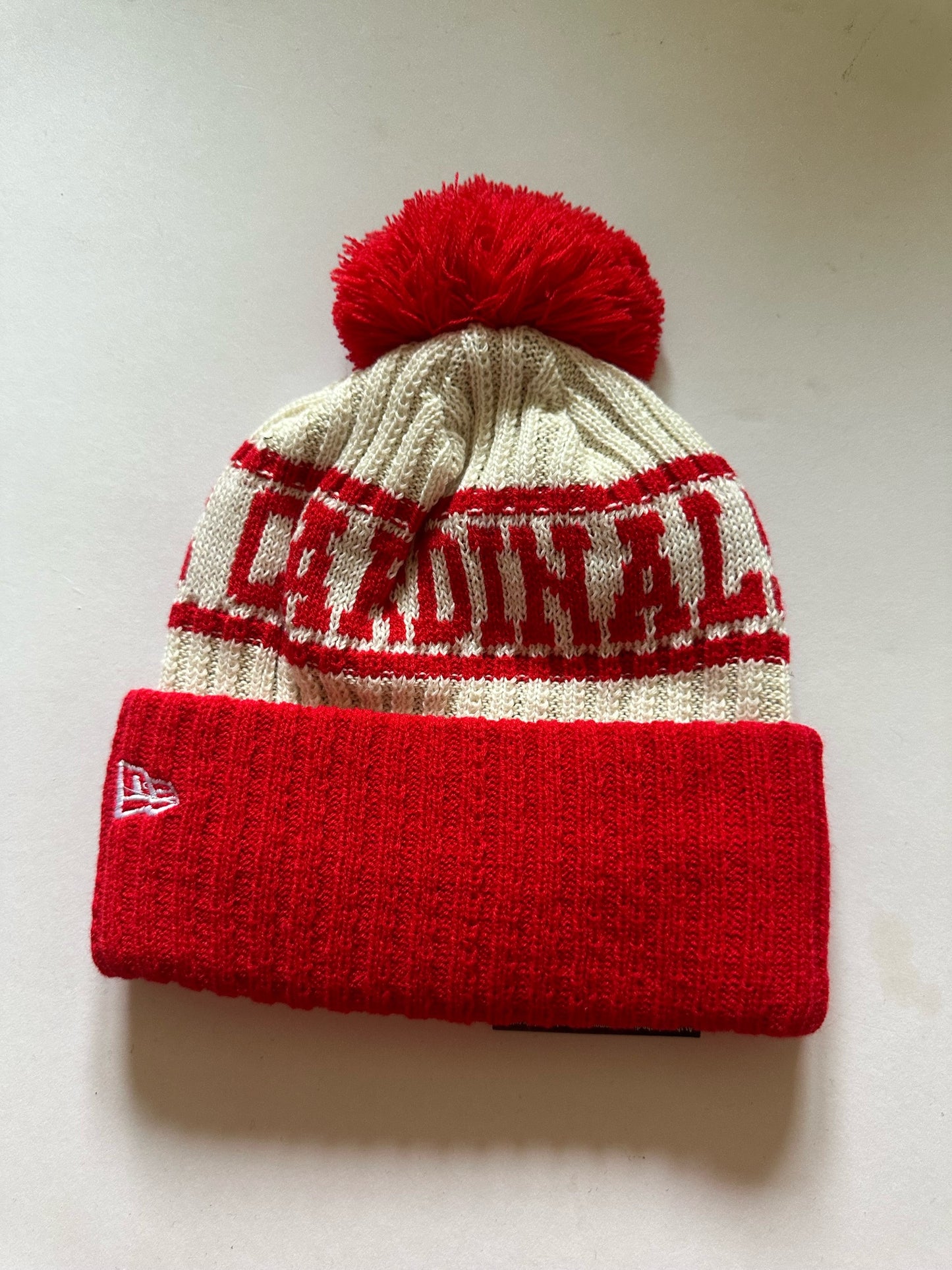 Arizona Cardinals NFL Bobble Beanie Multi Colour With Tags on