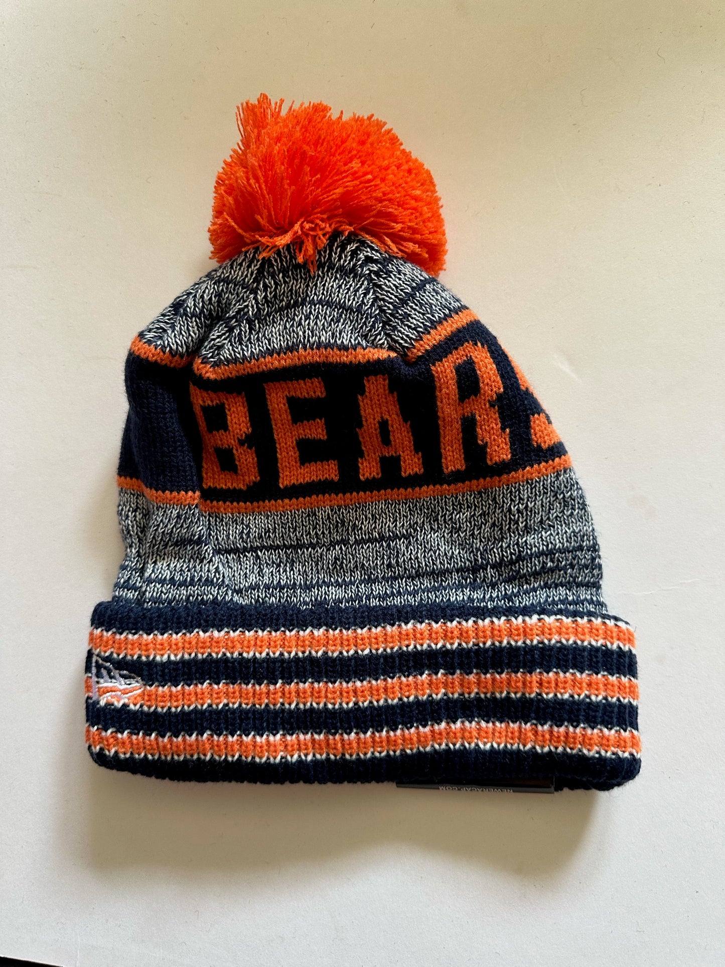Chicago Bears NFL Bobble Beanie Multi Colour With Tags on