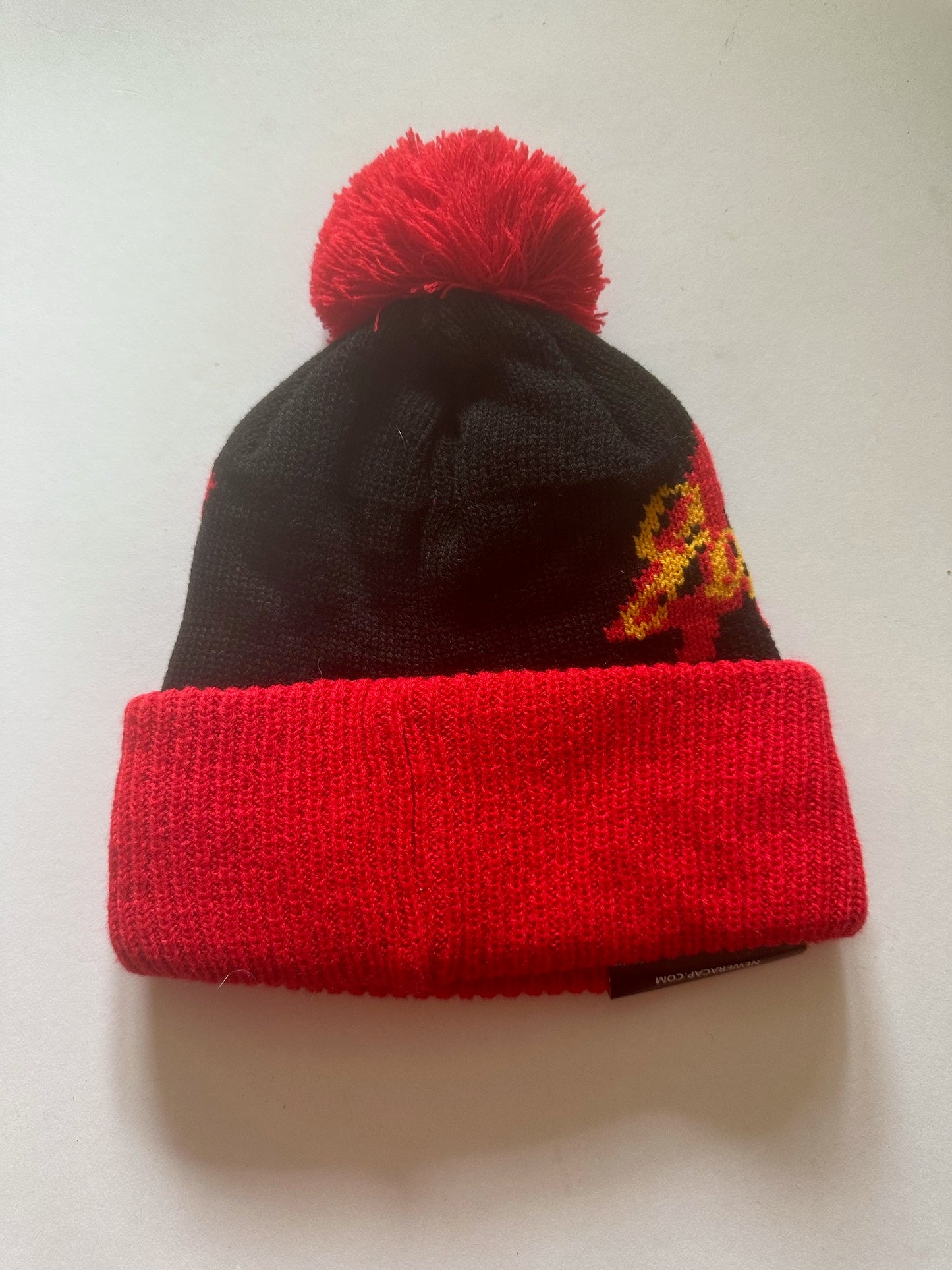San Francisco 49ers NFL Bobble Beanie Multi Colour With Tags on