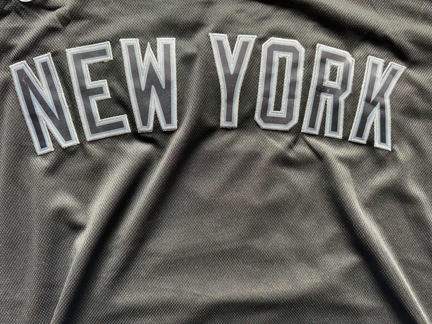 New York Yankees MLB Baseball Shirt Large Jeter 2 Black