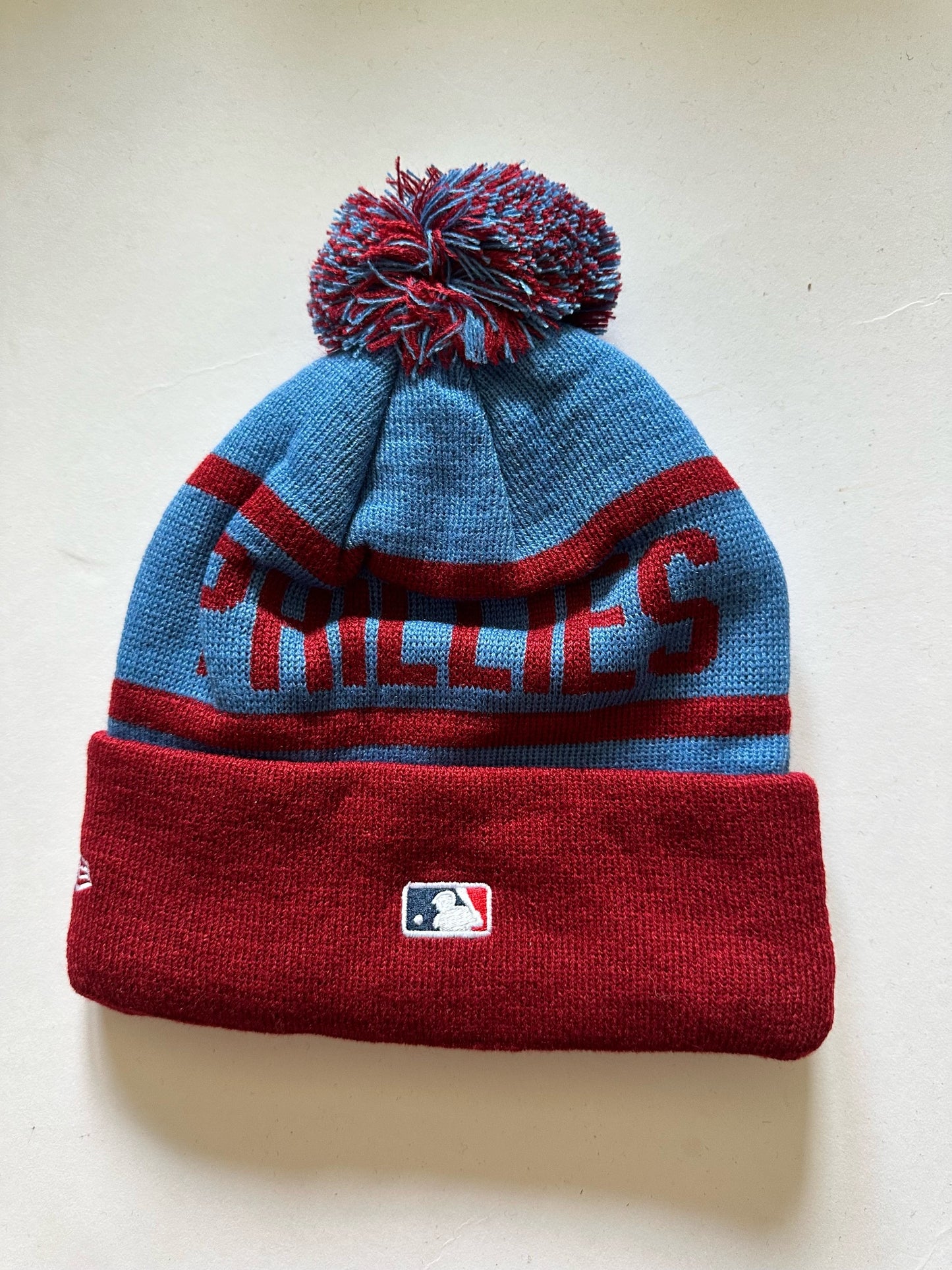 Philadelphia Phillies MLB Bobble Beanie Multi Colour With Tags on