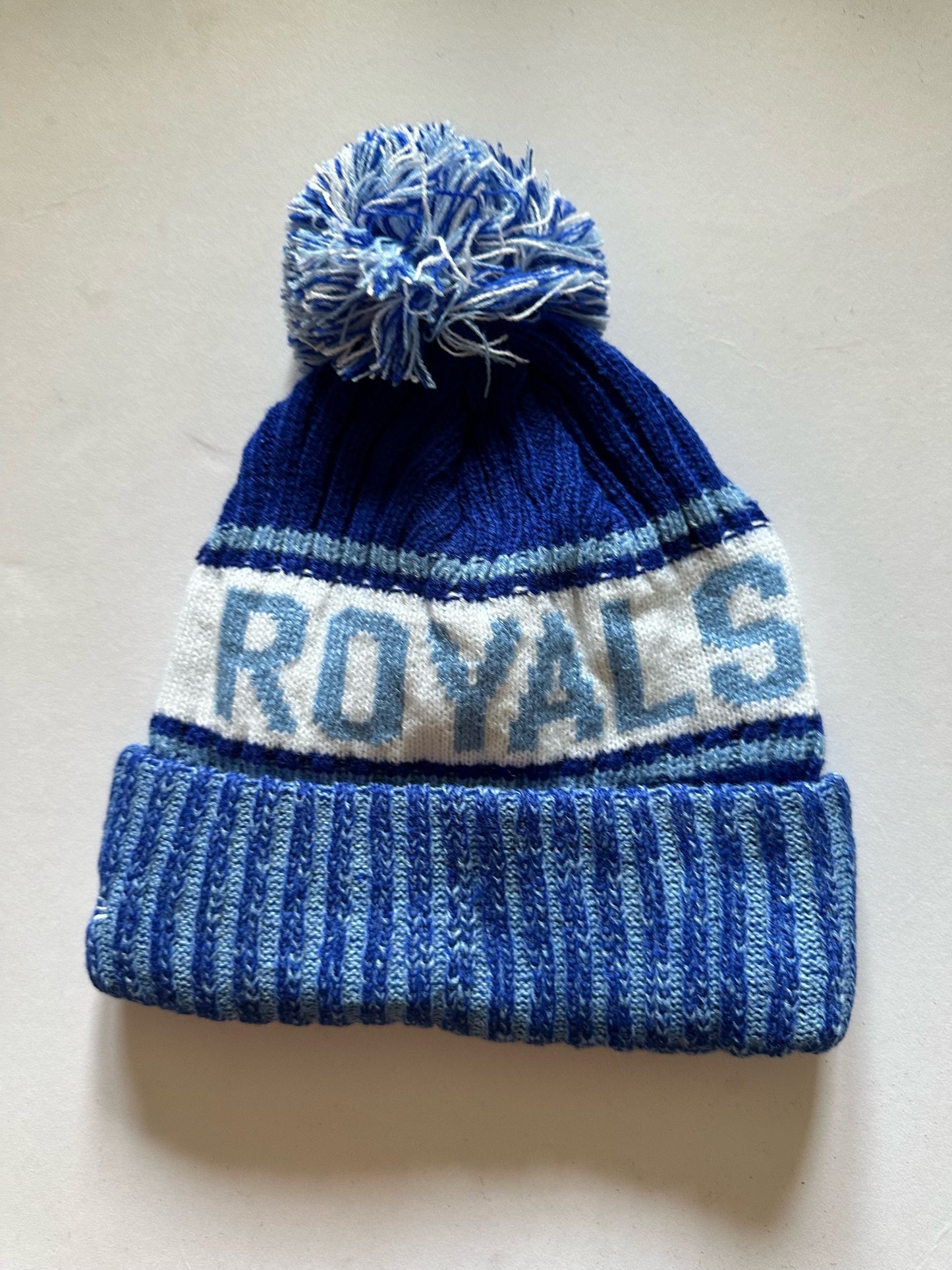 Kansas City Royals MLB Bobble Beanie Multi Colour With Tags on