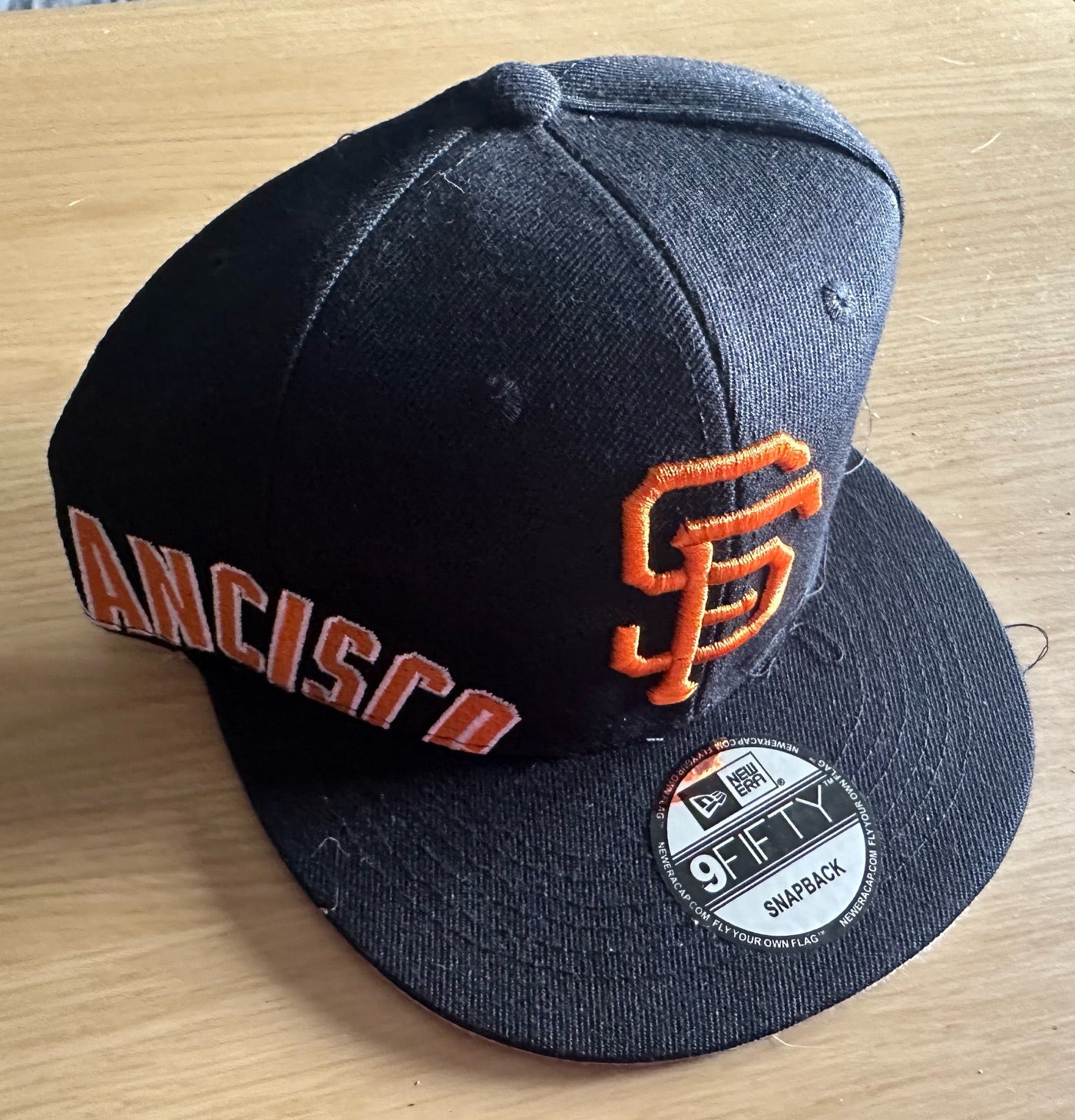 San Francisco Giants MLB SnapBack Baseball Cap Multicolour New With Sticker