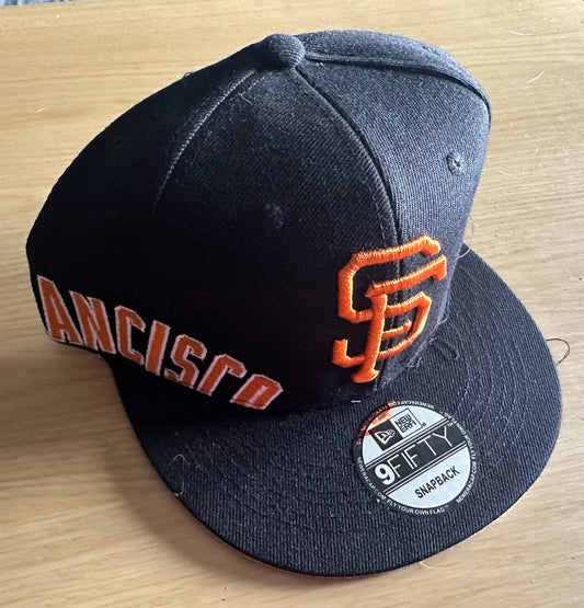 San Francisco Giants MLB SnapBack Baseball Cap Multicolour New With Sticker
