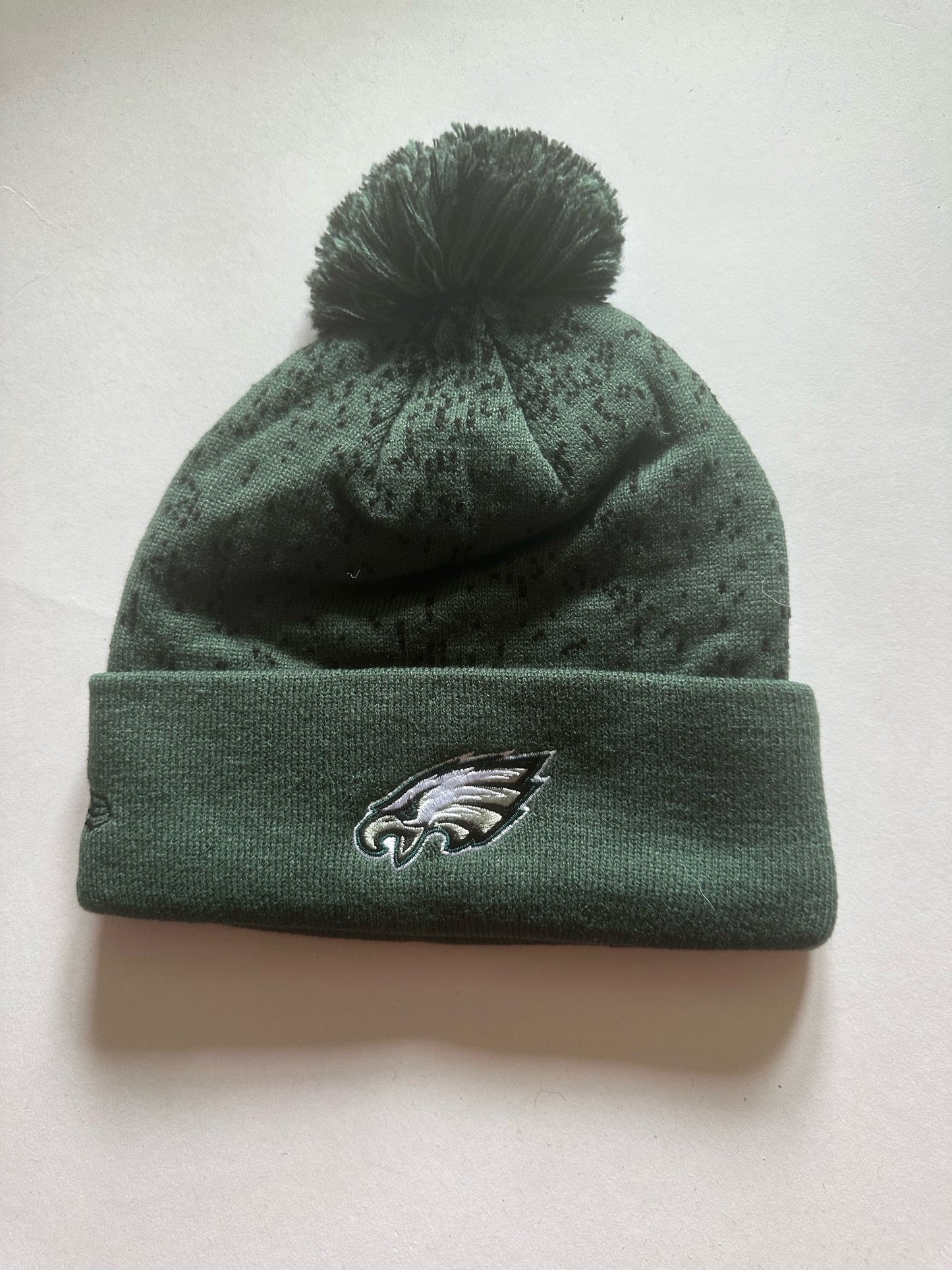 Philadelphia Eagles NFL Bobble Beanie Multi Colour With Tags on