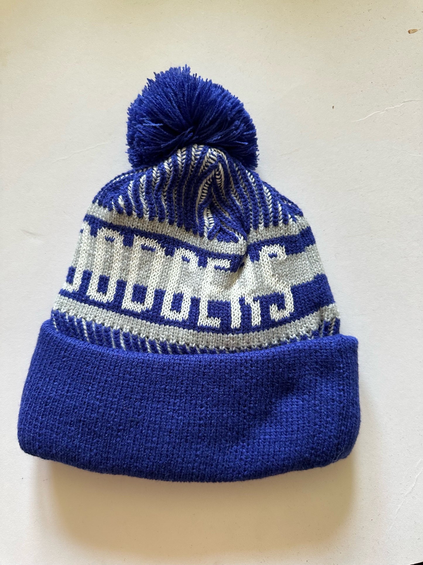 Los Angeles LA Dodgers MLB Bobble Beanie Multi Colour With Tags on
