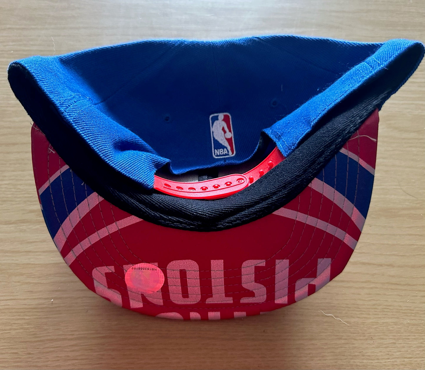 Detroit Pistons NBA SnapBack Baseball Cap Multicolour New With Sticker