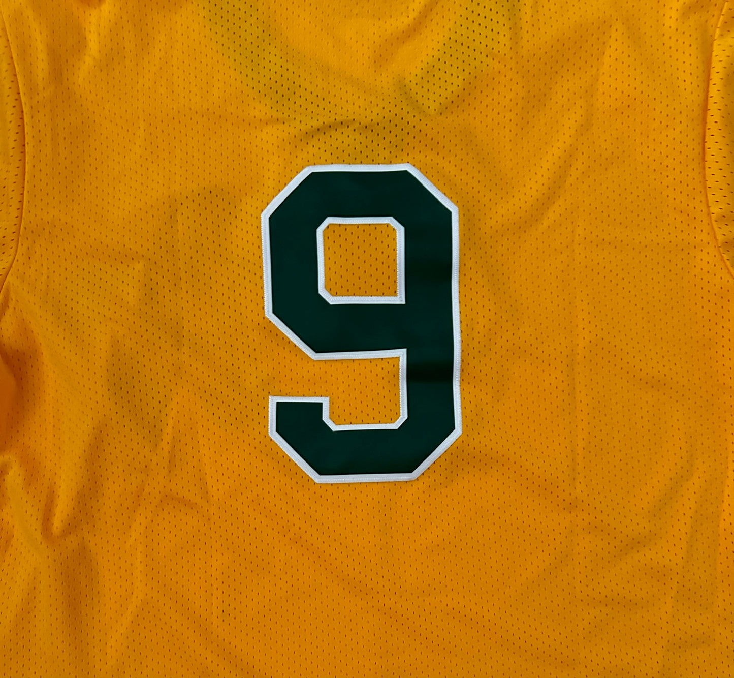 Oakland A's Athletics MLB Baseball Shirt Large Jackson 9 Yellow